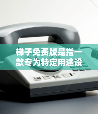 梯子免费版是指一款专为特定用途设计的工具或设备,通常提供基本功能,如查看梯子信息、调整角度、管理类型等。以下是关于梯子免费版的详细信息