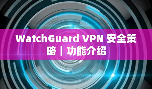 WatchGuard VPN 安全策略|功能介绍