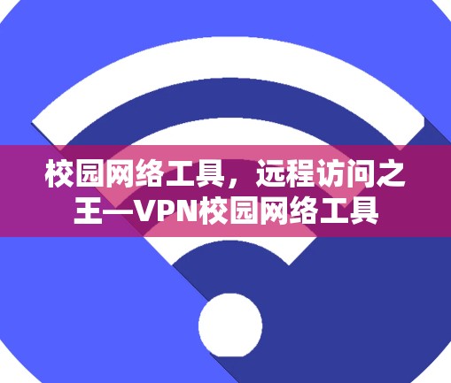 校园网络工具，远程访问之王—VPN校园网络工具