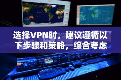 选择VPN时，建议遵循以下步骤和策略，综合考虑多个因素，以确保安全和可靠性