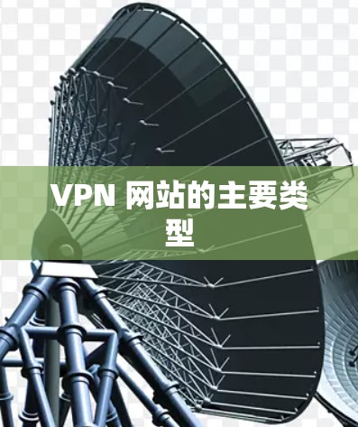 VPN 网站的主要类型