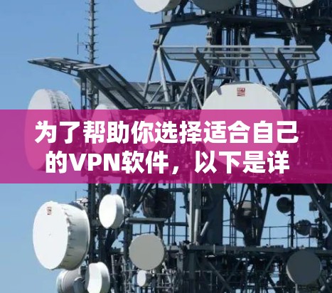 为了帮助你选择适合自己的VPN软件，以下是详细的步骤指南