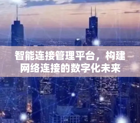 智能连接管理平台,构建网络连接的数字化未来