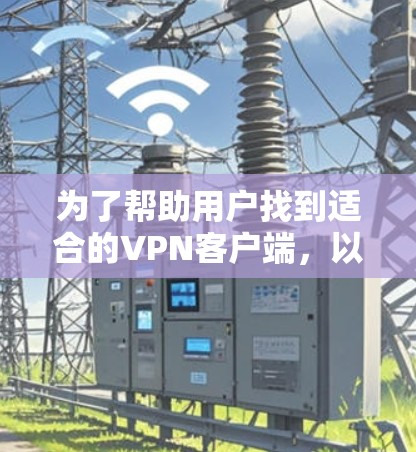 为了帮助用户找到适合的<strong>VPN客户端</strong>,以下是几个推荐的选项,每个选项都有其特点和适用场景